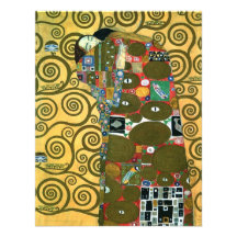Fulfilment (The Embrace) by Klimt RSVP Custom Announcements