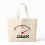 full beer level icon tote bags