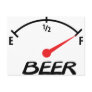 full beer level icon postcard