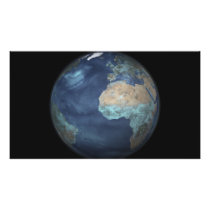 Full Earth showing evaporation Photographic Print