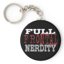 Full Frontal Nerdity Keychain