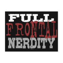 Full Frontal Nerdity Postcard