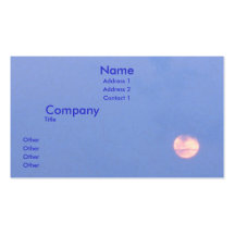 Full Moon Business Card Template
