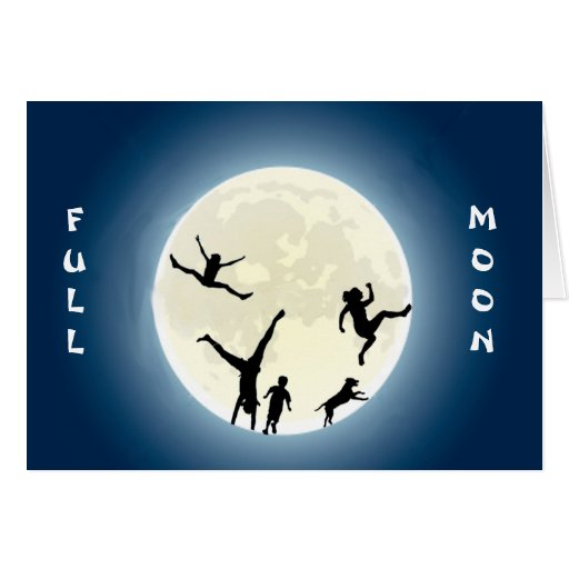 Full Moon Card