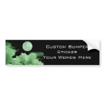 FULL MOON CLOUDS GREEN