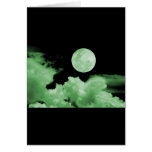 FULL MOON CLOUDS GREEN