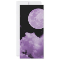 FULL MOON CLOUDS PURPLE