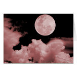 FULL MOON CLOUDS RED