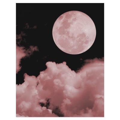 FULL MOON CLOUDS RED by VoXeeD