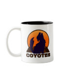 Full Moon Coyote Mug