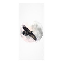 Full Moon Crow Rack Cards