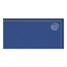 Full Moon Customized Photo Card
