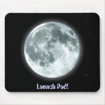 Full Moon -  Lunar Mouse Pad
