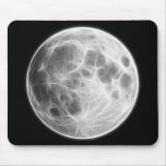 Full Moon Lunar Planet Globe Mousepad