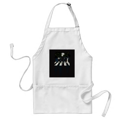 Full Moon on Abbey Road Apron by valhalla