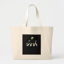 Full Moon on Abbey Road Tote Bag