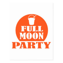 Full Moon Party Postcards