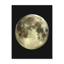Full Moon Post Card.