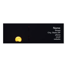 Full Moon Rise Business Card Template