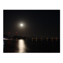 Full Moon Rise Postcards