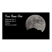 FULL MOON RISING #1 BUSINESS CARD