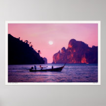 Full Moon - Sea of Thailand Print