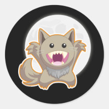 Full Moon Stickers