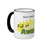 Full Of Awesome Mug in Green