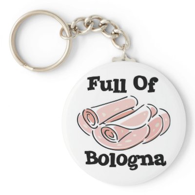 full of bologna key chain by doonidesigns
