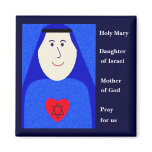 FULL OF GRACE REFRIGERATOR MAGNET