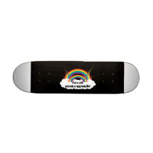 FULL-ON DOUBLE RAINBOW SKATE DECKS