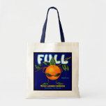 Full - Orange Crate Label Canvas Bags