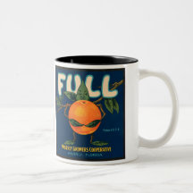 Full - Orange Crate Label Mugs
