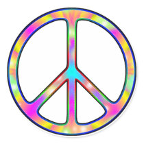Full Psychedelic Peace Sign