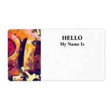 Full Stroke Personalized Shipping Label