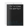 Fully customisable party invitation