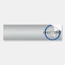 Fully Customizable Bumper Sticker