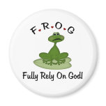 Fully Rely on God magnets