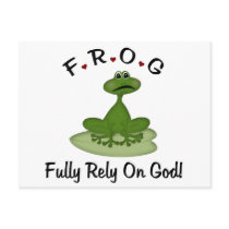 Fully Rely on God Post Cards