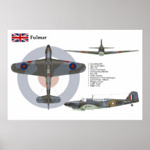 Fulmar 806 Squadron Posters