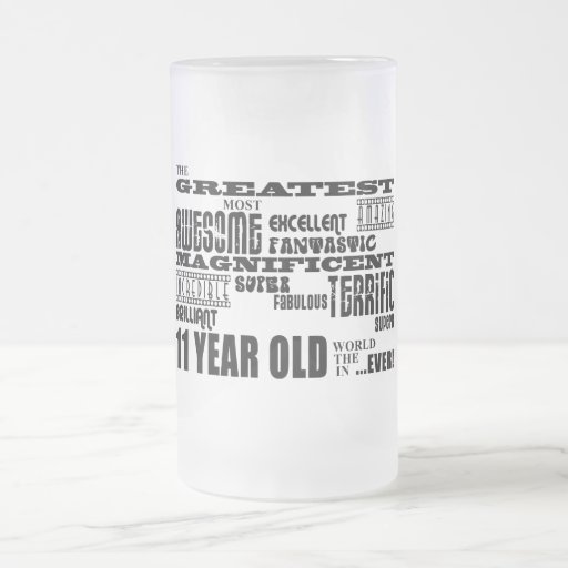 Fun 11th Birthday Party Greatest Eleven Year Old Mugs