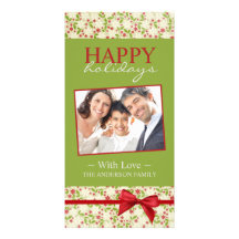 Fun and Cheerful Christmas Photo Card