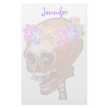 Fun and Colourful Skull stationery