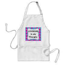 Fun and Sassy Hot Pink and Purple Cupcakes Aprons
