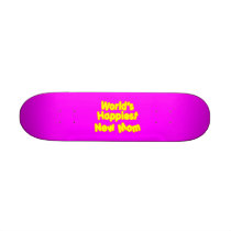 Fun Baby Showers New Moms  Worlds Happiest New Mom Skate Board