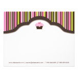 Fun Bakery | Cupcake Notecards Personalized Invitation