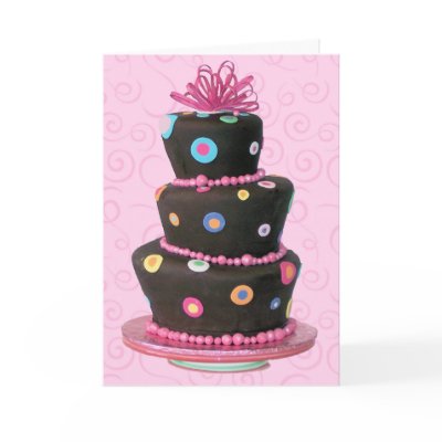 Fun Birthday Cake card by photoinspiration
