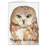 Fun Birthday Humour Owl, Bird, Nature, Wildlife Greeting Cards