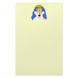 Fun Bright and Colorful Dog Cartoon. Stationery Design