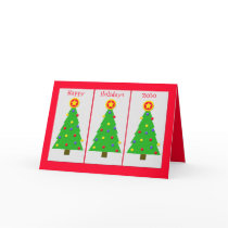 Fun Christmas Card -- Christmas Tree
